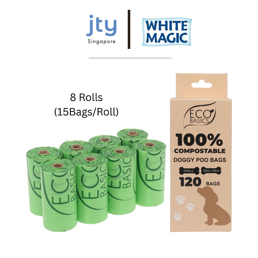 100% Compostable Doggy Poo Bags