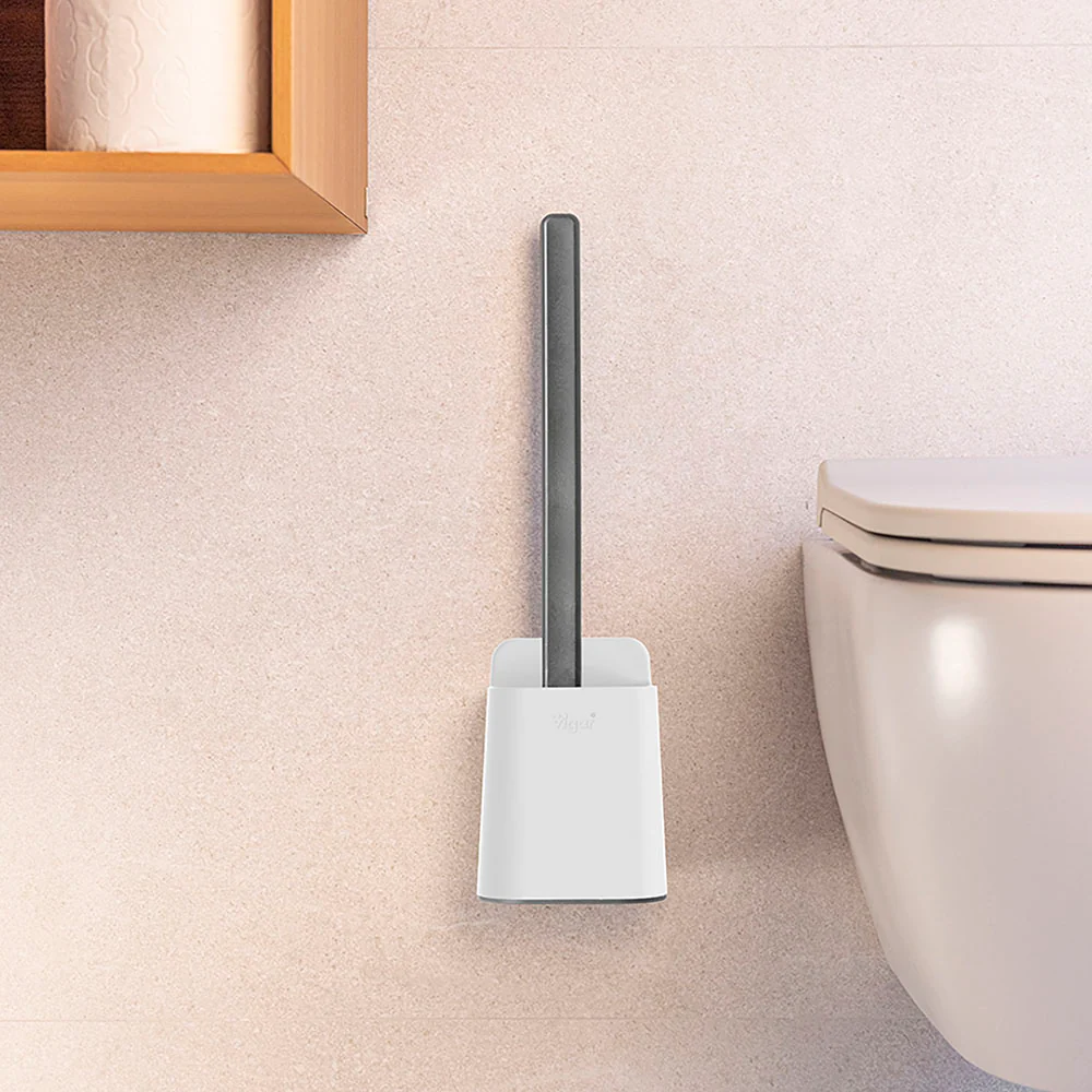 Essential Eco Wall mounted Toilet Set (Black/White)