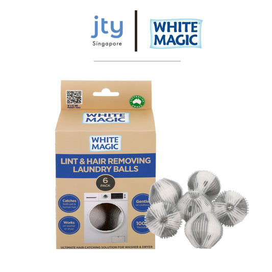 White Magic Lint & Hair Removing Laundry Balls