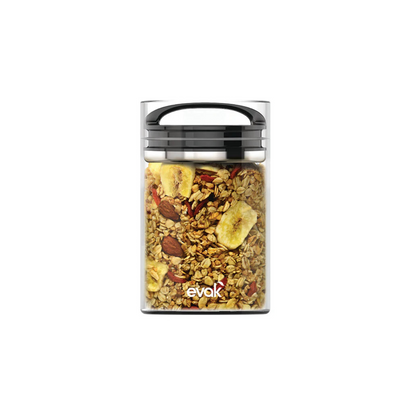 Prepara Evak Black Gloss Compact Handle - Medium- 709ml