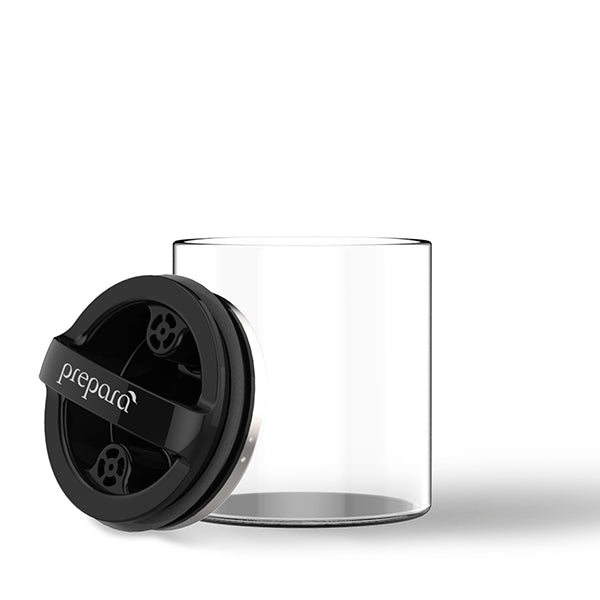 Prepara Evak Black Gloss Compact Handle - Small- 468ml