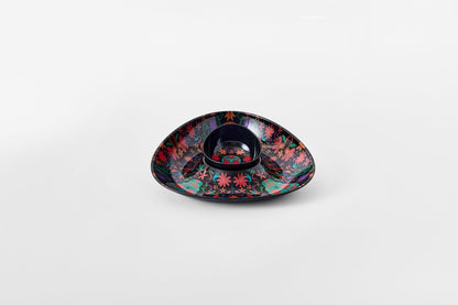 Prepara Chip and Dip Holder - Day of the Dead Edition