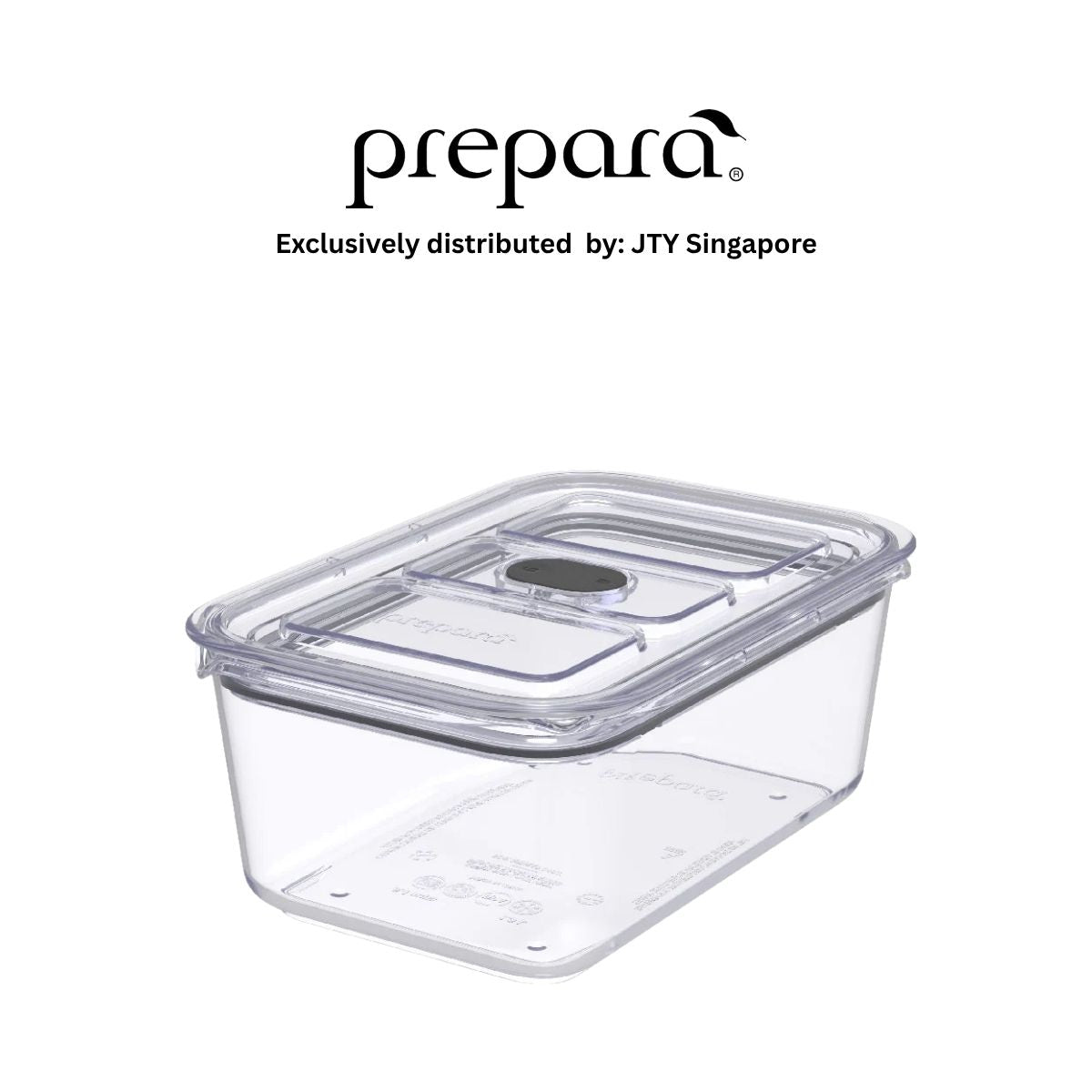 Prepara Latchlok Click Rectangular Container - 1.5L