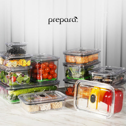 Prepara Latchlok Click Rectangular Container - 460ml