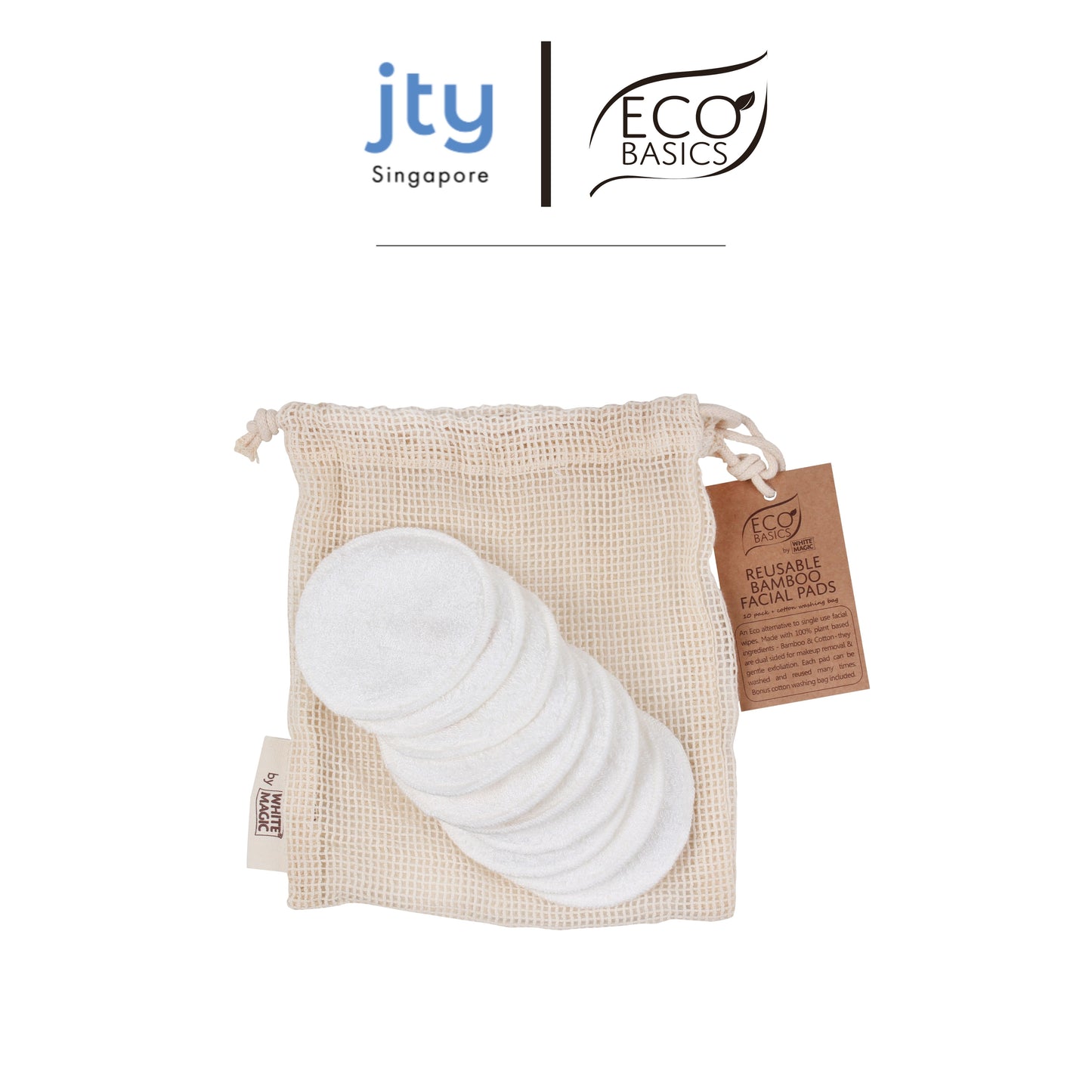 Eco Basics Reusable Bamboo Facial Pads