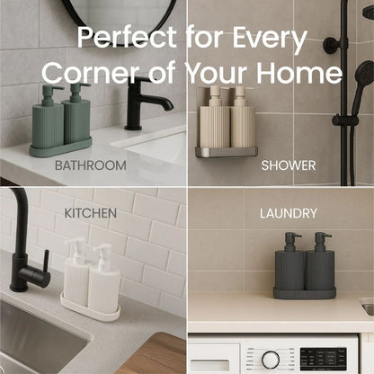 White Magic Eco Basics Wash Station Duo (4 colors - White / Taupe / Green / Graphite)