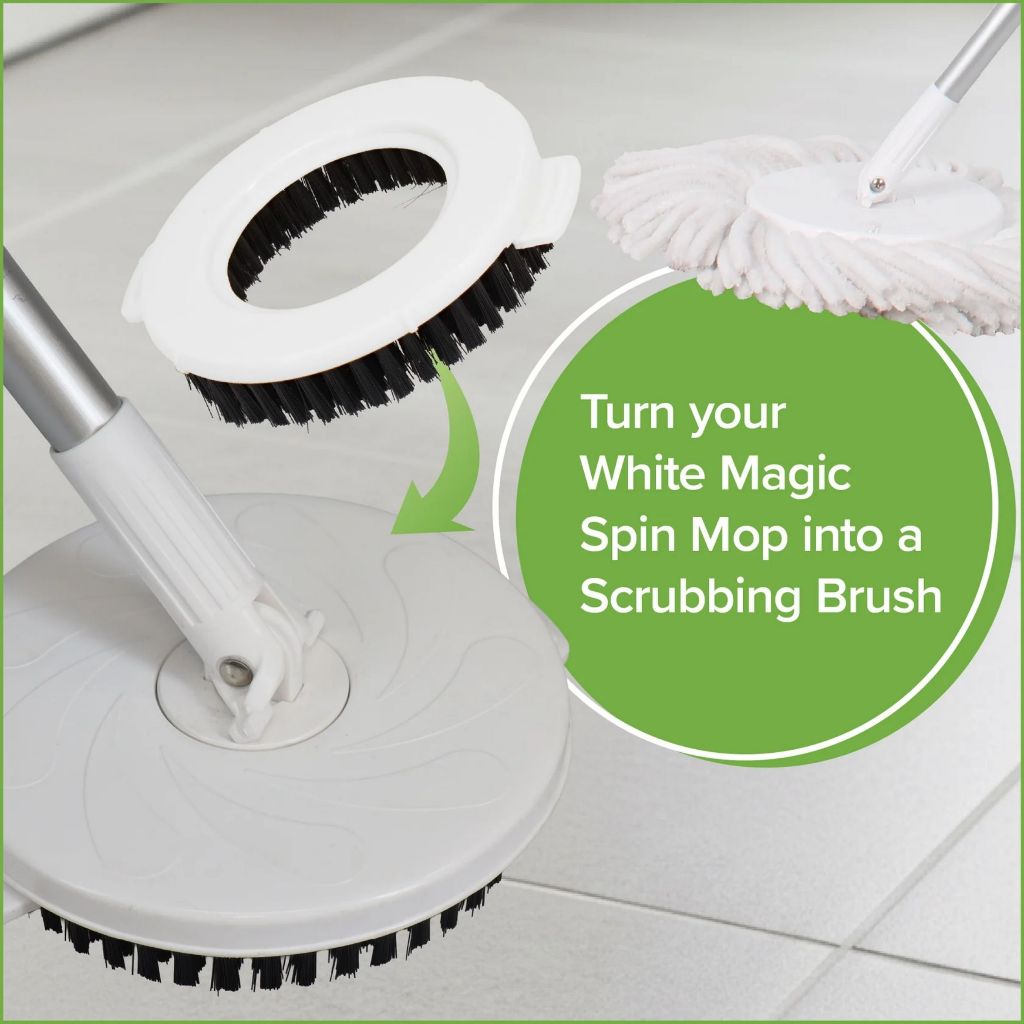 Spin Mop Scrubbing Brush