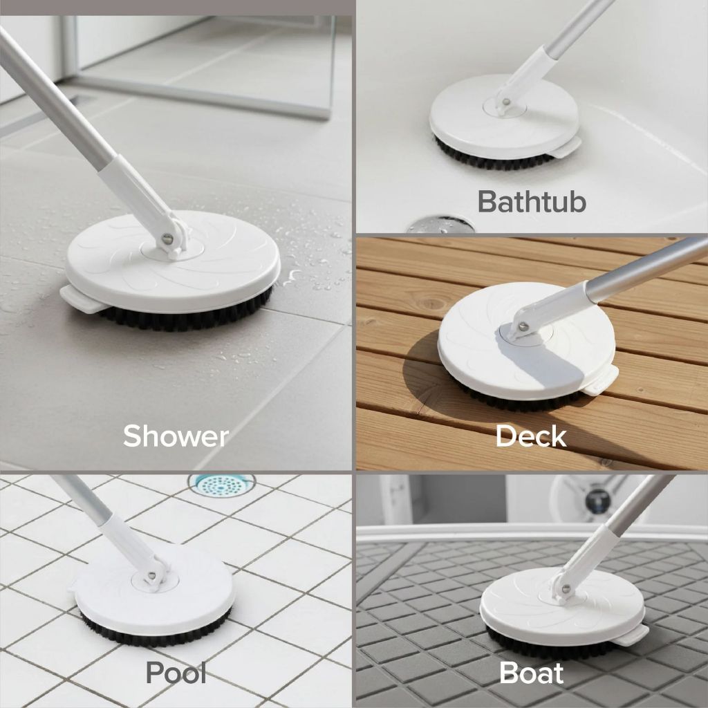 Spin Mop Scrubbing Brush