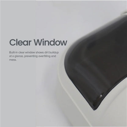 White Magic Indoor Outdoor Broom & Dustpan Set