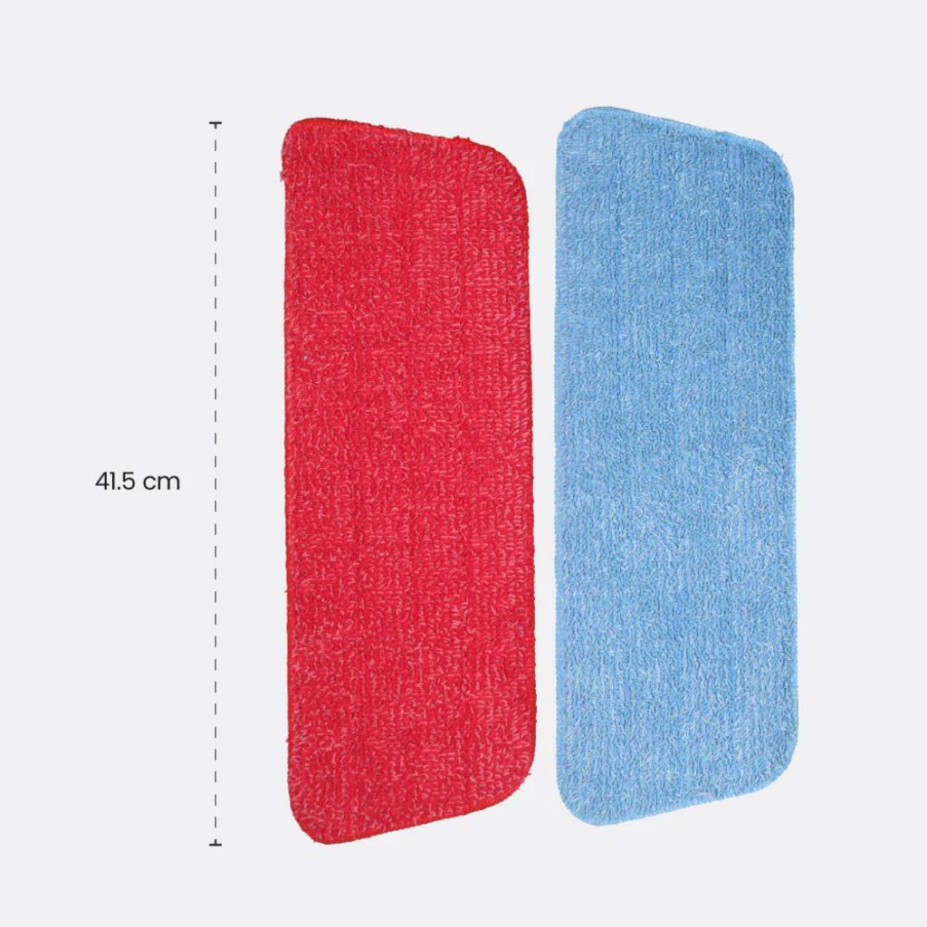 White Magic Spray Mop Wet Pad Refill (Blue / Red)