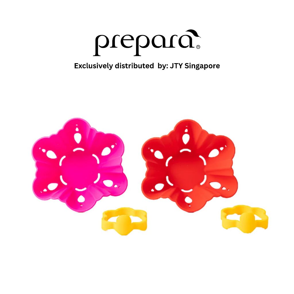Prepara Tortilla Flower With Ring - Set Of 2