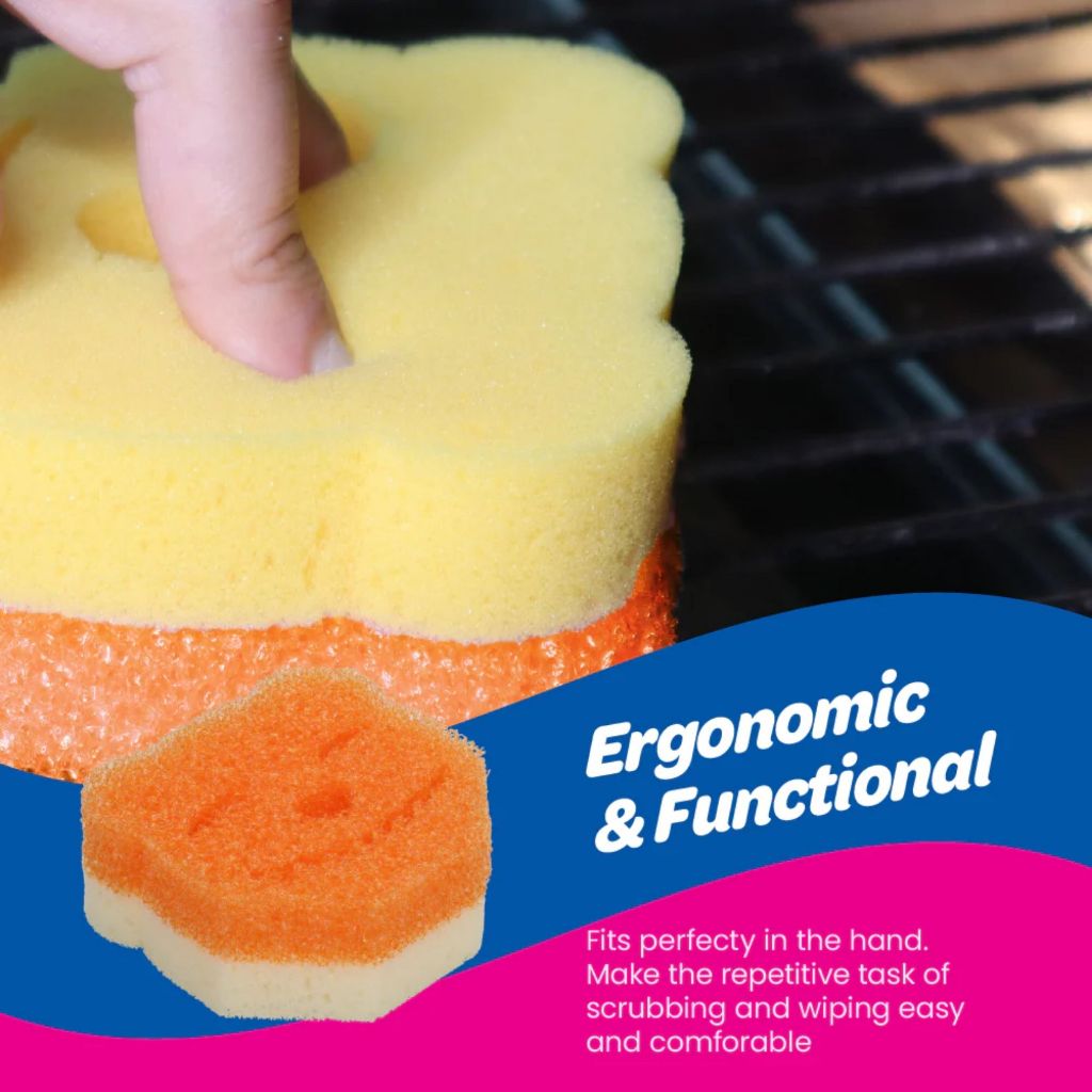 Scrubtastic Scrub & Wipe Sponge Duo 1 Pack