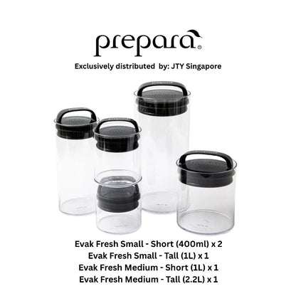 Evak Fresh Small / Medium / Large - (Short / Tall)
