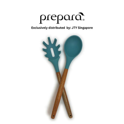 Prepara Spaghetti Server & Spoon - Green/Grey/Blue