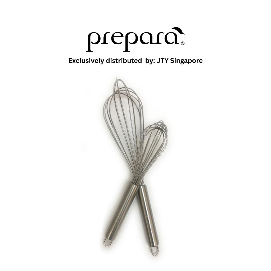 Prepara Stainless Steel Whisk Set (2pcs in a set) 9" & 12"