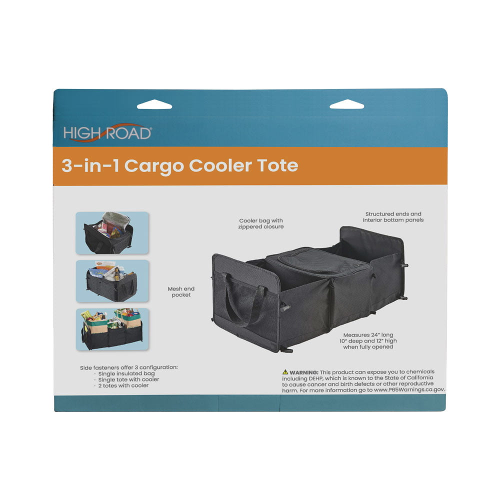 3- IN- 1 Cargo Cooler Tote