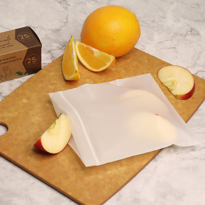 Eco Basics 100% Home Compostable Sandwich Bag 25pcs