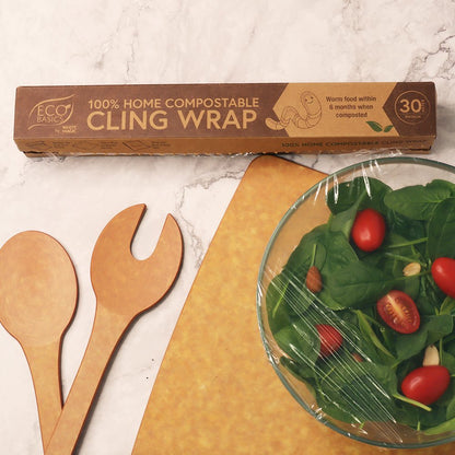 100% Home Compostable Cling Wrap 30m