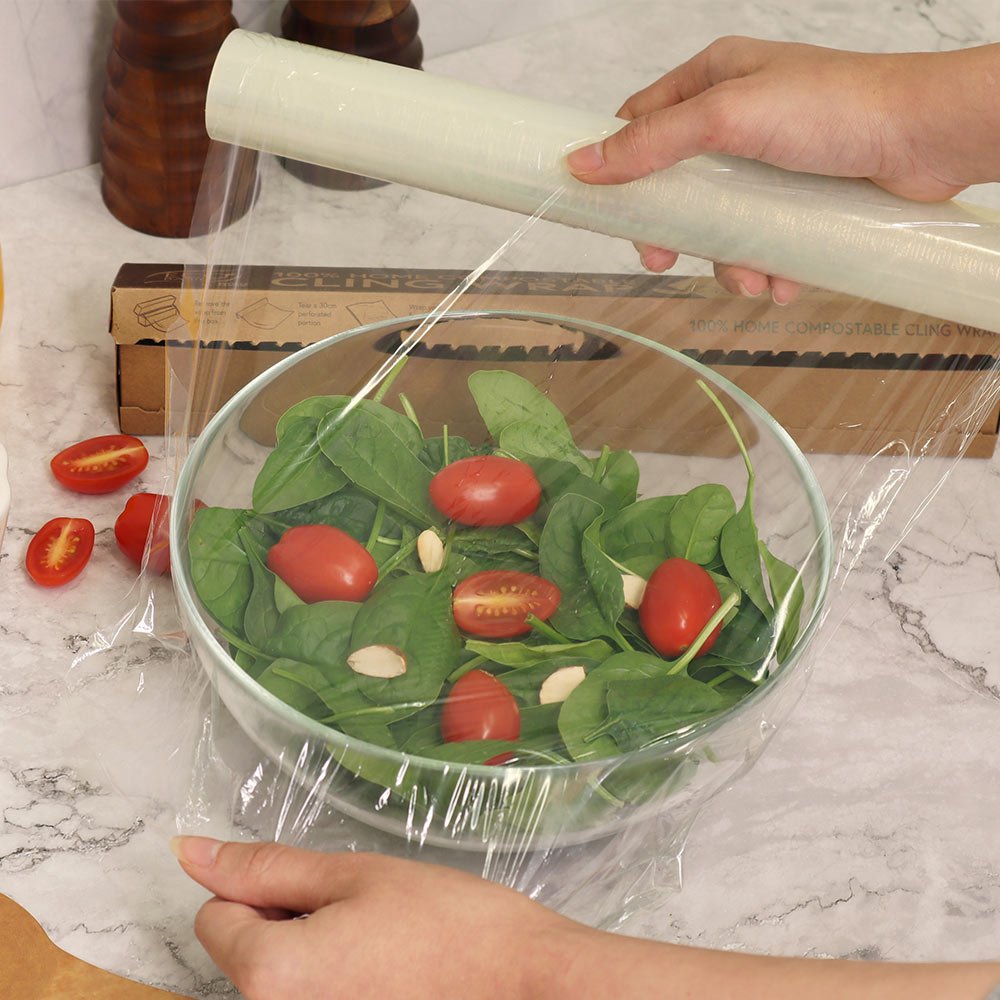 100% Home Compostable Cling Wrap 30m