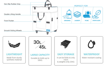 White Magic Handy Cart (Regular / Jumbo Size)