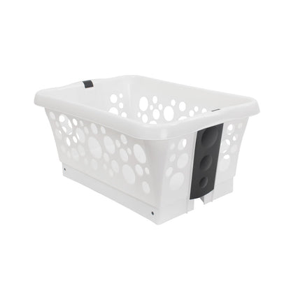 White Magic Laundry Basket On Legs