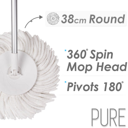 White Magic Pure Spin Mop