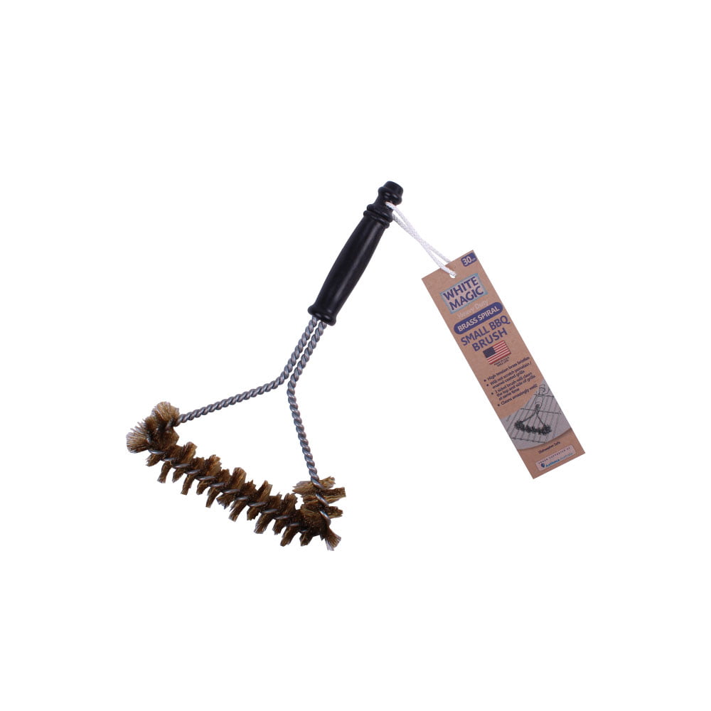 Small Brass Spiral Barbecue Brush