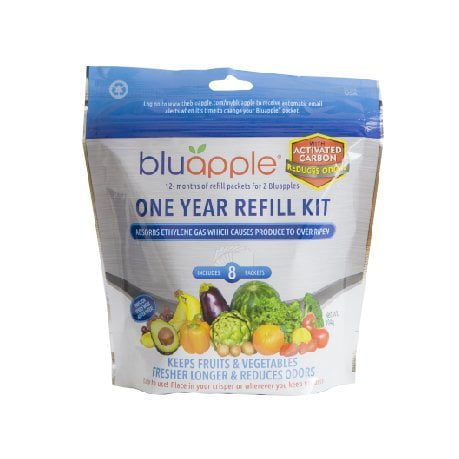 Bluapple with Activated Carbon Refill Kit